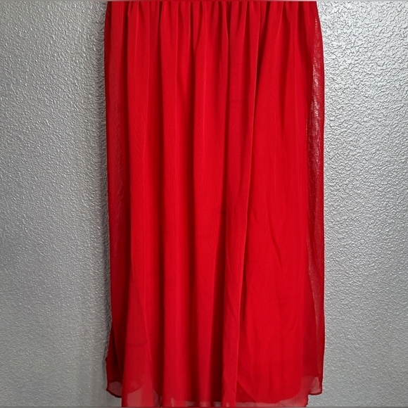 City Triangle Red Special Occasion/Holiday Dress With Rhinestones    Size M - Picture 11 of 15